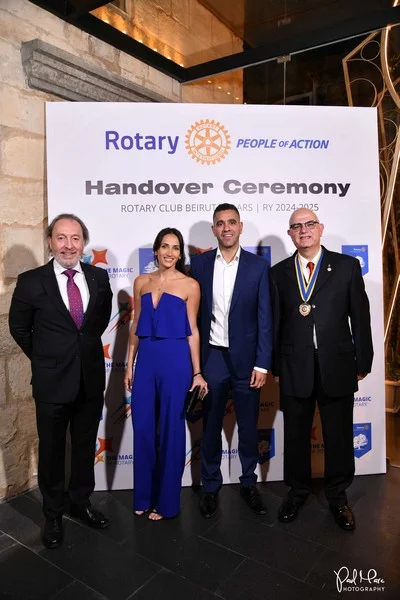 Rodolphe Melki: President of the Rotary Club of Beirut Cedars